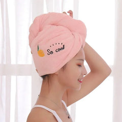 Magic Microfiber Shower Cap Towel for Quick Drying Hair