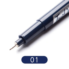Waterproof Drawing Pens for Students - Soft Tip Set