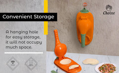 2-in-1 Manual Dough Press. Dumpling Empanada Pastries Maker