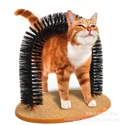 Purrfect Arch Cat Grooming and Scratching Toy